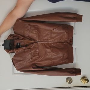 Leather jacket